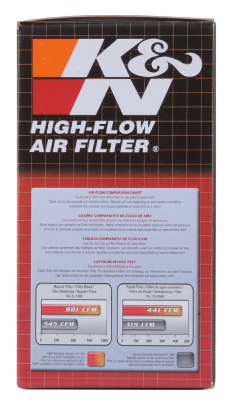 K&N 16-17 Honda CRF1000L Africa Twin 998 Replacement Drop In Air Filter (2 Per Box) - HA-9916 for 2016-2019 Honda CRF1000L Af