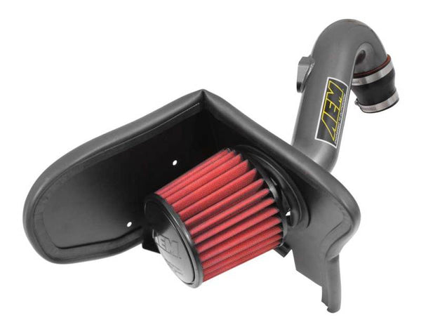 AEM 2011-2014 Chevrolet Cruze 1.4L - Cold Air Intake System - Gunmetal Gray - 21-744C for 2011-2016 Chevrolet Cruze - front v