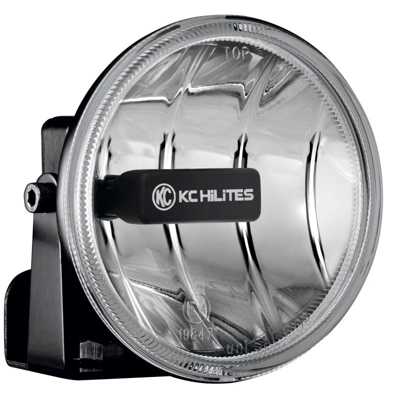 KC HiLiTES 4in. Gravity G4 LED Light 10w SAE/ECE Clear Fog Beam (Pair Pack System) - 493