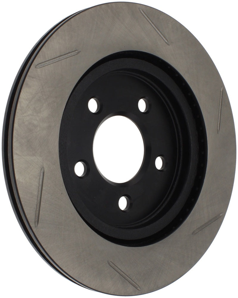 StopTech Power Slot 05-10 Mustang V6/4.0L / GT V8-4.6L Rear Right Slotted Rotor - 126.61087SR