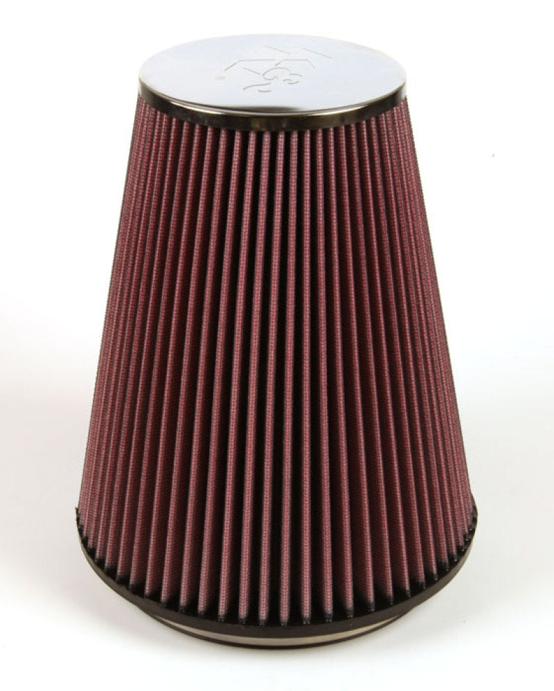 K&amp;N Universal Chrome Filter 6 inch FLG / 7.5 inch Base / 4.5 inch Top / 9 inch Height - RC-5046