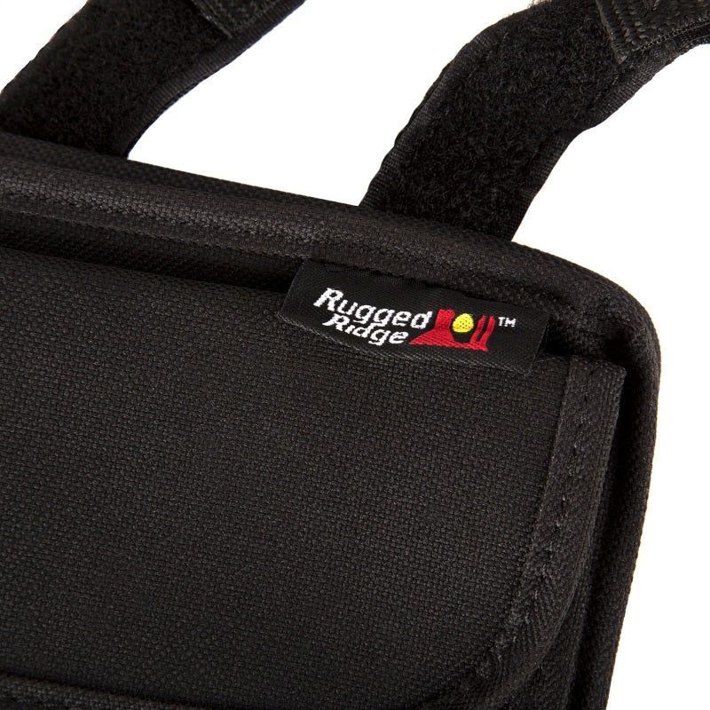 Rugged Ridge Sunglass Holder Storage Pouch 55-19 Jeep CJ / Jeep Wrangler - 12101.52