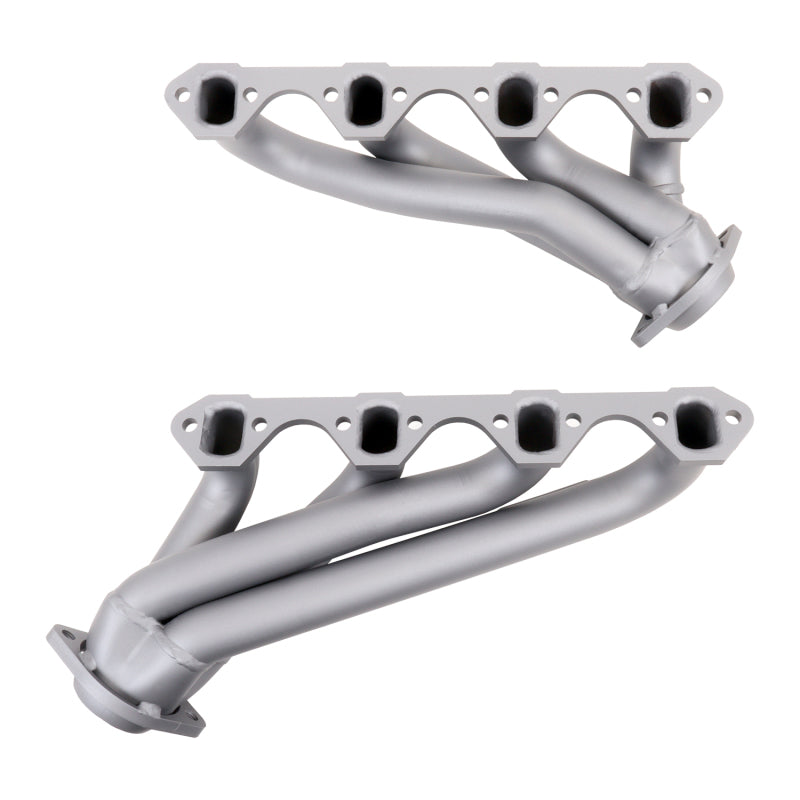 BBK 79-93 Mustang 351 Swap Shorty Unequal Length Exhaust Headers - 1-5/8 Titanium Ceramic - 1511