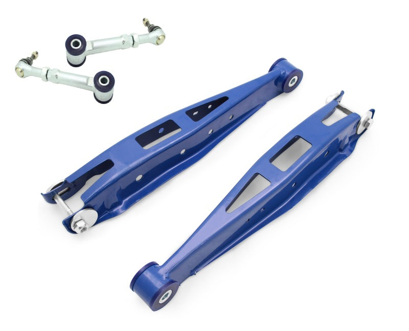 SuperPro 2013 Scion FR-S Base Rear Lower Adjustable Toe &amp; Lower Control Arm Set - TRC0015