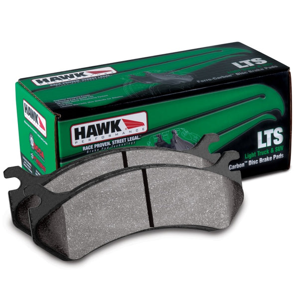 Hawk LTS Street Brake Pads - HB477Y.610 for 2003-2019 Lexus GX - front view