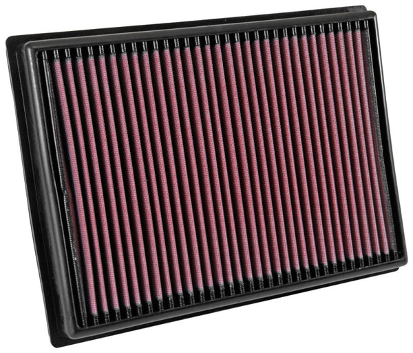 K&N 2016 TOYOTA HILUX REVO 2.8L L4 DSL Drop In Air Filter - 33-3045 by K&N Engineering - front view