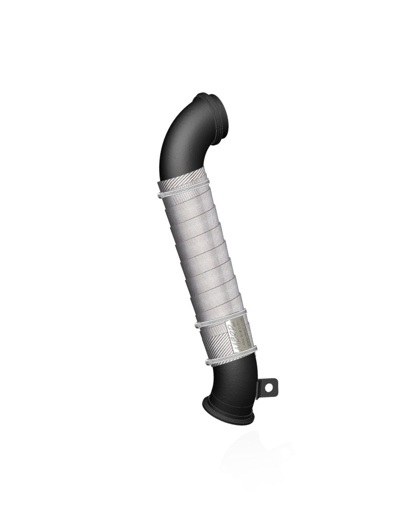 MBRP 04.5-2010 Chev/GMC 6.6L Duramax Black 3in Down Pipe - GMCA424
