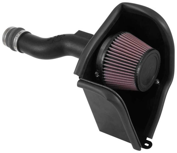 K&N 2016 Honda Civic L4-1.5L Aircharger Performance Intake Kit - 63-3516 for 2016-2021 Honda Civic - front view