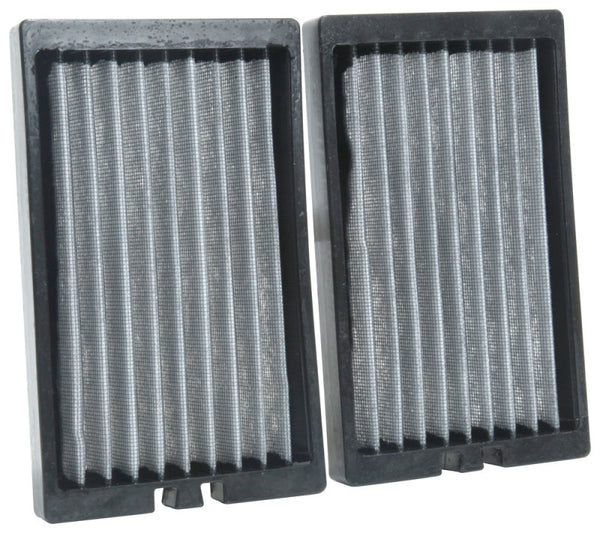 K&N 2018 Jeep Wrangler JL 2.0L/3.6L Cabin Air Filter - 2 Per Box - VF2064 for 2018-2026 Jeep Wrangler - front view