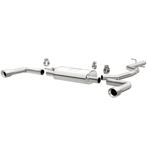 MagnaFlow SYS Cat-Back 2015 Audi A3 Quattro 2.0L T - 15352 for 2015-2020 Audi A3 - front view