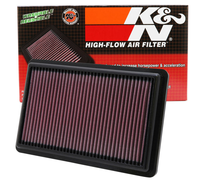 K&amp;N 10-11 Acura MDX/ZDX 3.7L Drop In Air Filter - 33-2454