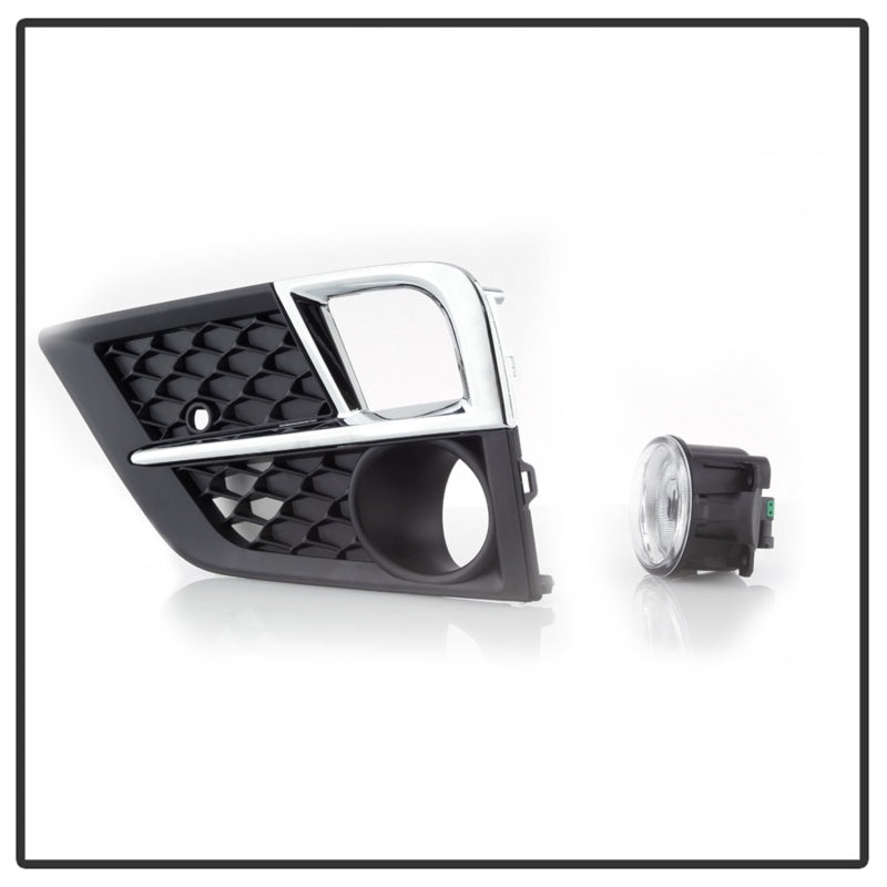 Spyder Honda Odyssey 2018-2020 OEM Fog Light W/OEM Style Switch - H8 (Included) - Clear - 5086303