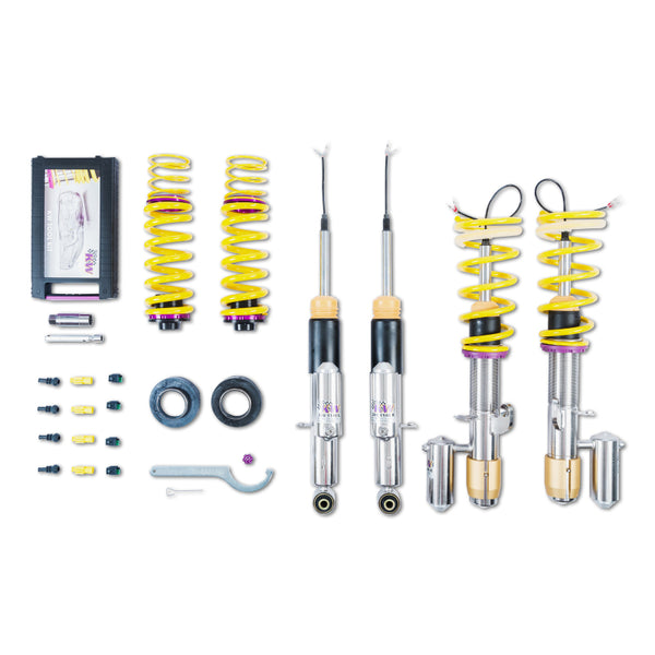 KW Coilover Kit DDC ECU BMW M4 (F82) Coupe - 39020039 for 2015-2020 BMW M4 - front view