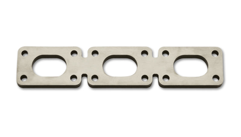 Vibrant T304 SS Exh Manifold Flanges for BMW E36/E46 platform motors 3/8in Thick (SOLD IN PAIRS) - 14336