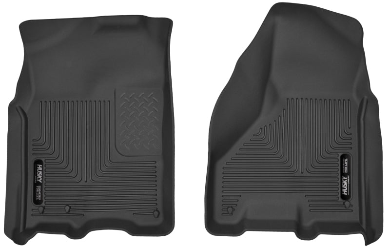 Husky Liners 12-13 Dodge Ram 1500/ 12 2500 &amp; 3500 X-Act Contour Black Front Floor Liners - 53511