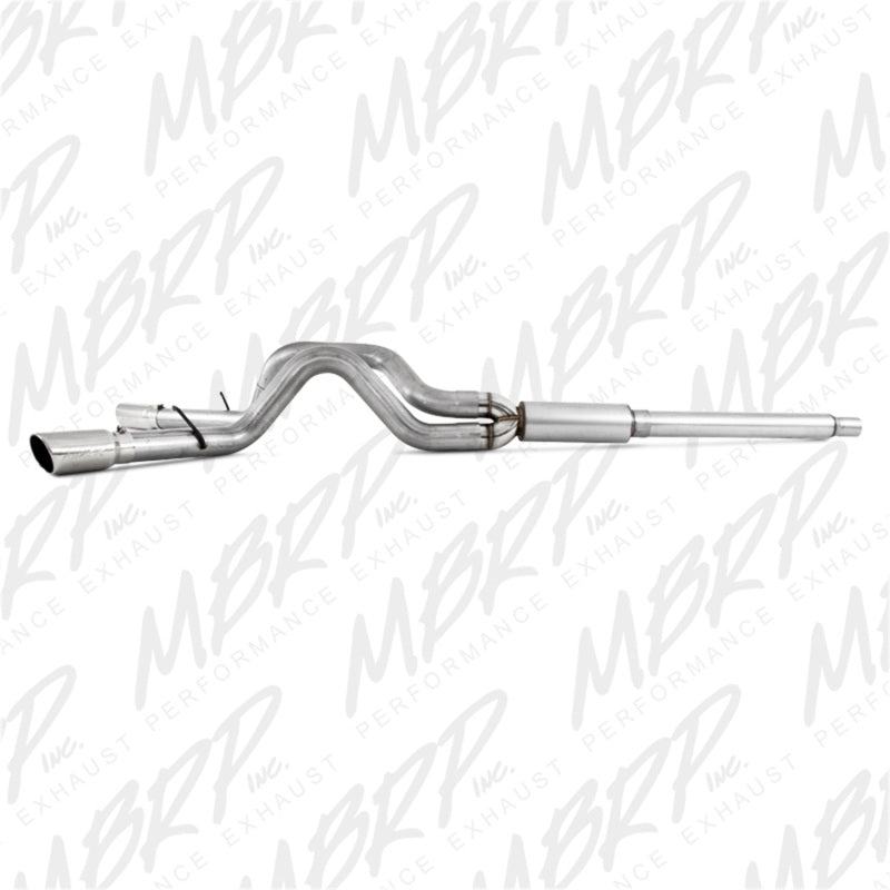 MBRP 1999-2004 Ford F-250/350 V-10 Cat Back 4 Dual Split Side - S5208AL