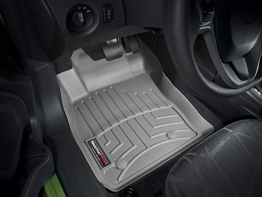 WeatherTech 14+ Ford Fiesta Front and Rear Floorliners Black