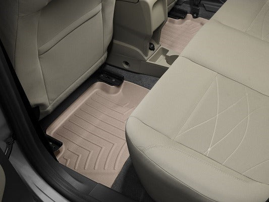 WeatherTech 14+ Ford Fiesta Front and Rear Floorliners Tan