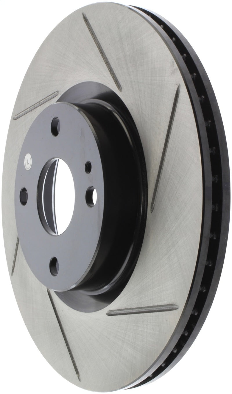 StopTech 16-17 Mazda MX-5 Front Driver Side Slotted Sport Brake Rotor - 126.45092SL