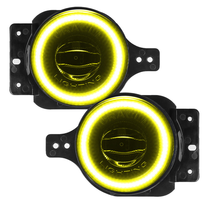 Oracle Jeep Wrangler JL/JT Sport High Performance W LED Fog Lights - ColorSHIFT w/o Controller - 5847-334