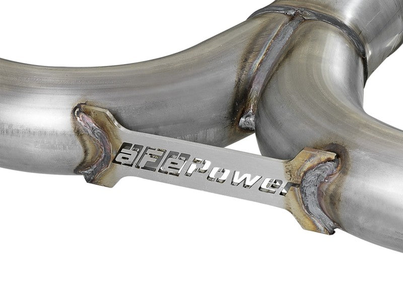 aFe Takeda 2-1/2in 304 SS Cat-Back Exhaust w/ Polished Tips 14-18 Mazda 3 L4 2.0L/2.5L - 49-37015-P