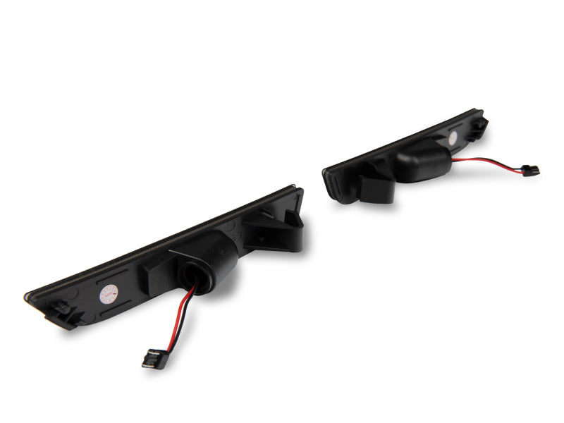 Raxiom 10-14 Ford Mustang Axial Series LED Side Marker Lights (Smoked) - 412496