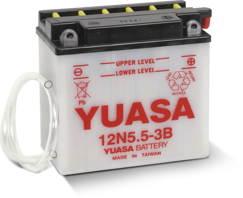 Yuasa 12N5.5-3B Conventional 12 Volt Battery - YUAM2255B
