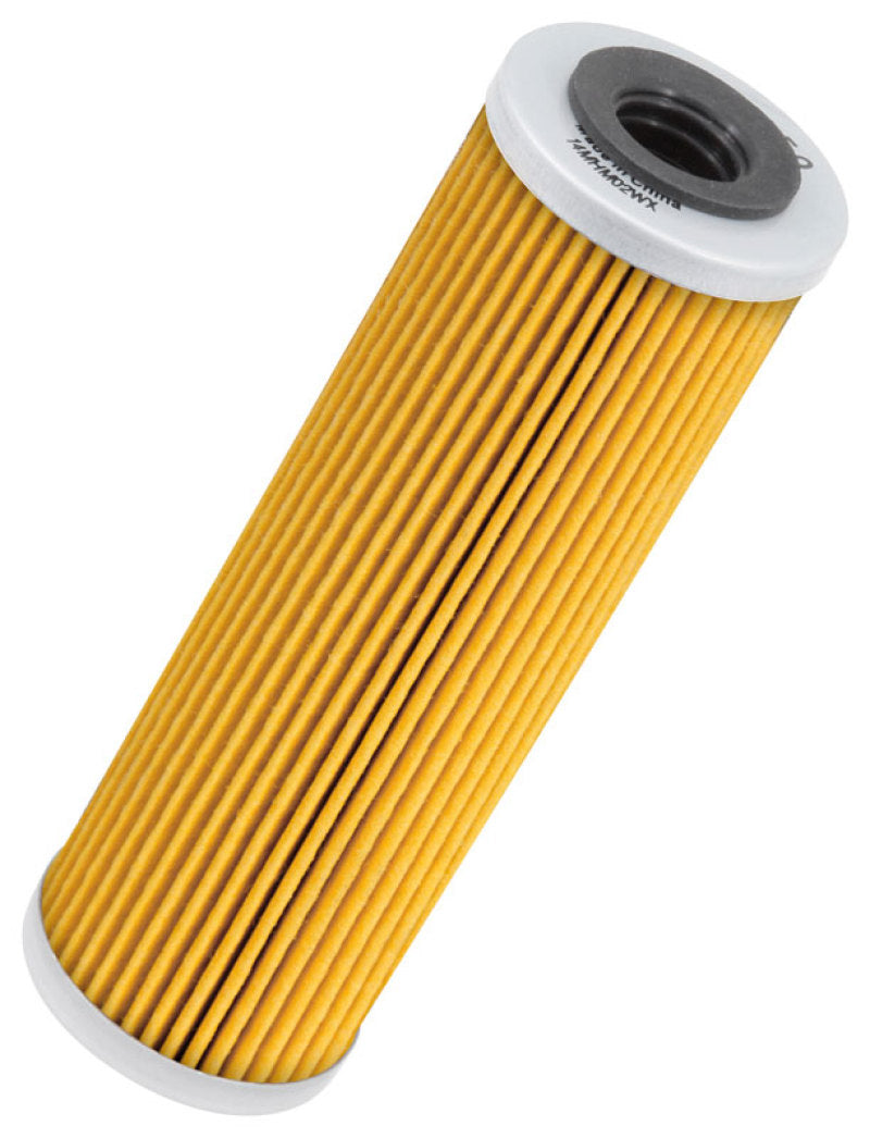 K&N Oil Filter 1.625in OD x 5.063in H - KN-159 for 2018-2022 Ducati Panigale V4 S - angle view