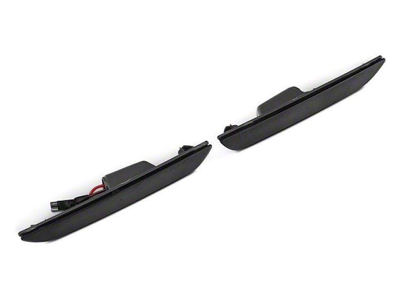 Raxiom 15-22 Ford Mustang Axial Series LED Side Marker Lights Rear (Smoked) - 390265