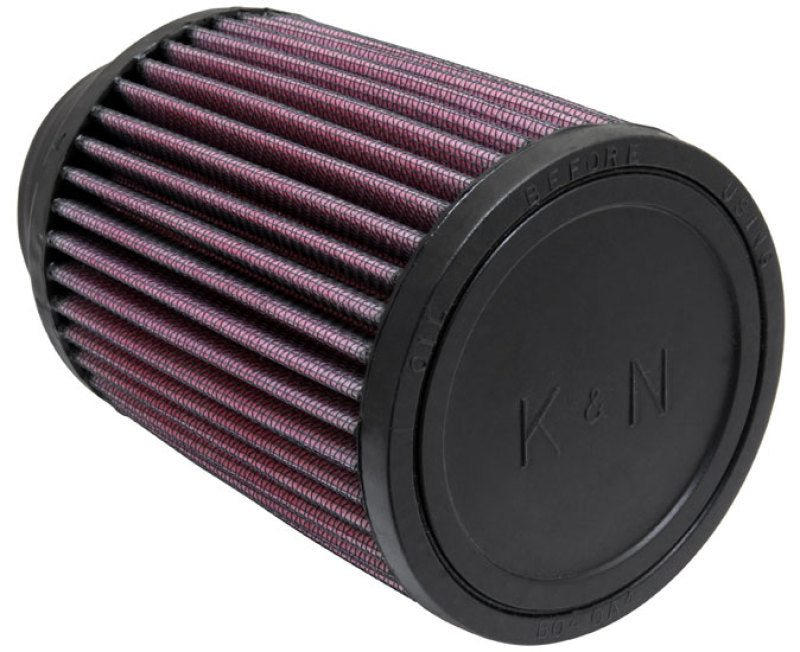 K&N Filter Universal Rubber Filter 2 3/4 inch 10 Degree Flange 4 inch OD 5 inch Height - RU-1460
