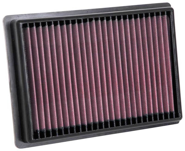 K&N 16-19 Lexus RX450H V6-3.5L F/I Replacement Drop In Air Filter - 33-5079 for 2016-2022 Lexus RX - front view