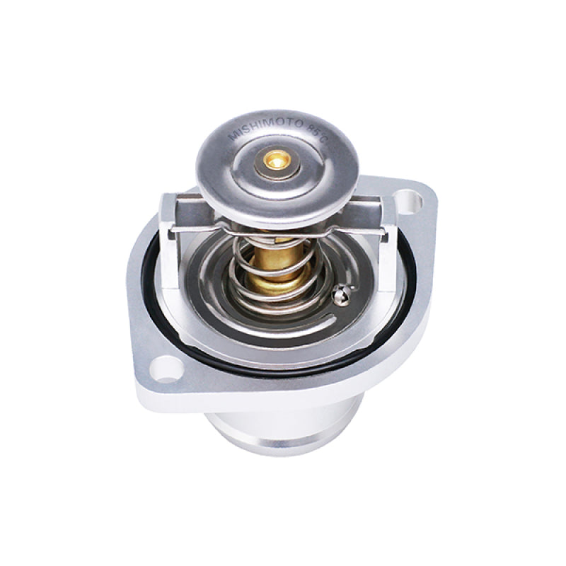 Mishimoto Ford 6.0L Powerstroke Low-Temperature Thermostat w/ CNC Housing - MMTS-F2D-03FL