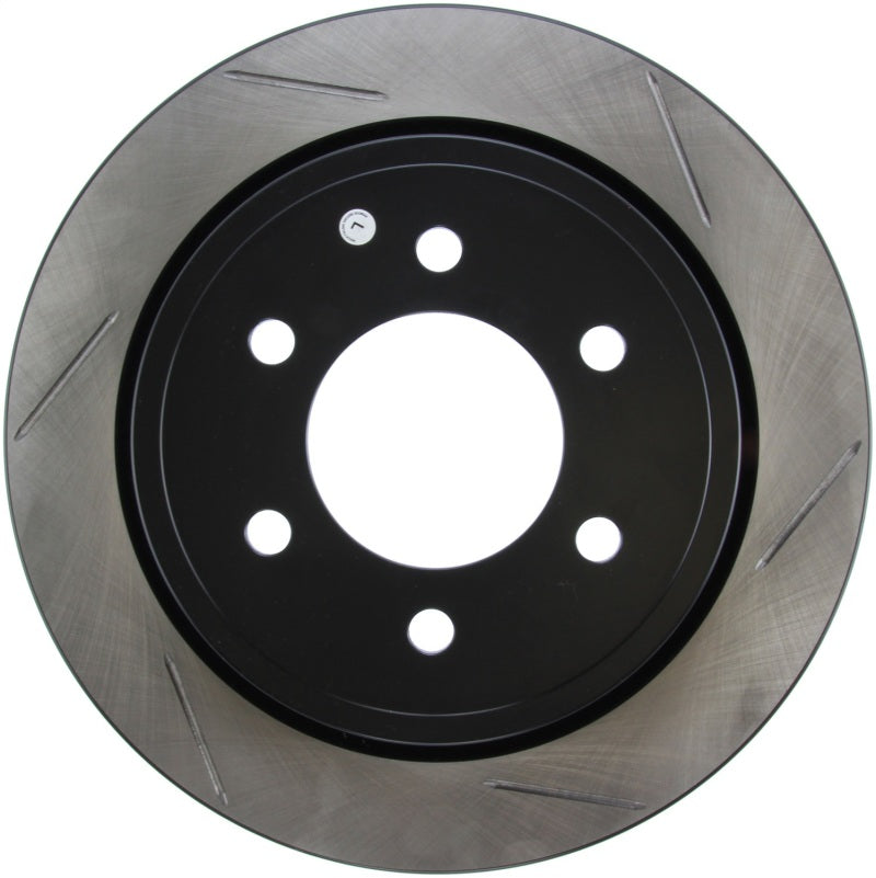 StopTech 12-19 Ford F-150 (w/Manual Parking Brake) Slotted Sport Brake Rotor - 126.65135SL