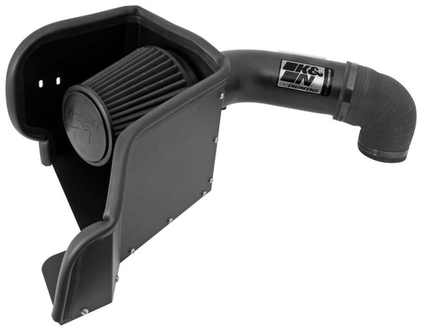K&N 09-13 Dodge Ram 1500 Pickup 5.7L V8 / 11-13 Ram 1500 5.7L V8 Black Performance Intake Kit - 71-1561 for 2019-2024 Ram 150