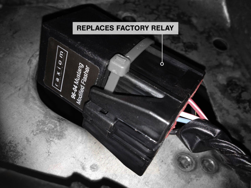 Raxiom 96-04 Ford Mustang Excluding 99-01 Cobra Modified Turn Signal Flasher V1 - 99032