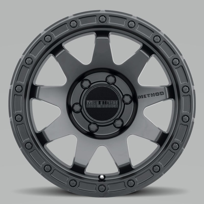 Method MR317 18x9 +3mm Offset 6x5.5 106.25mm CB Matte Black Wheel - MR31789060503