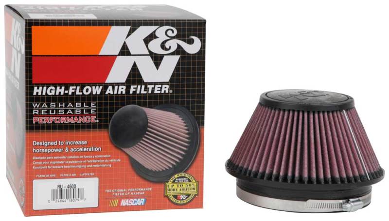 K&amp;N Filter 6 inch Flange 7.5 inch Base 4.5 Top 4 inch Height