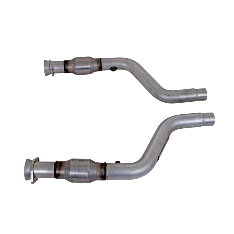BBK 05-15 Dodge Challenger Charger Short Mid X Pipe w Catalytic Converters 2-3/4 For LT Headers - 1796