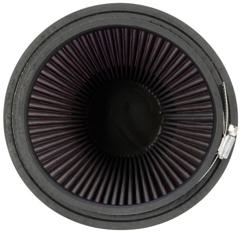 K&amp;N Universal Chrome Filter 6 inch FLG / 7.5 inch Base / 4.5 inch Top / 9 inch Height - RC-5046