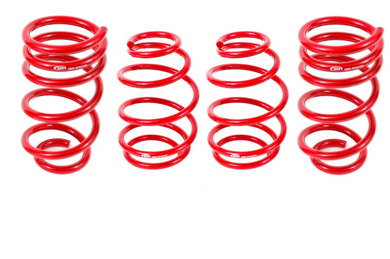 BMR 10-15 5th Gen Camaro V8 Lowering Spring Kit (Set Of 4 Front) - Red - SP025R