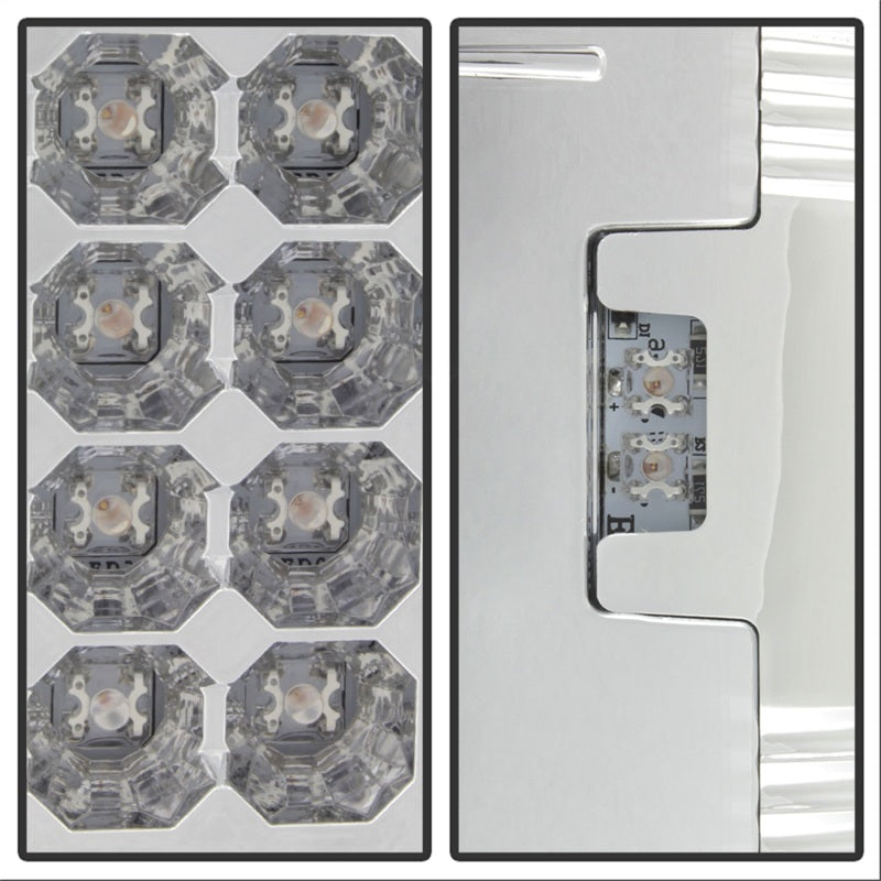 Spyder Ford F150 side 97-03/F250/350/450 Super Duty 99-07 LED Tail Lights Chrm ALT-YD-FF15097-LED-C - 5003478