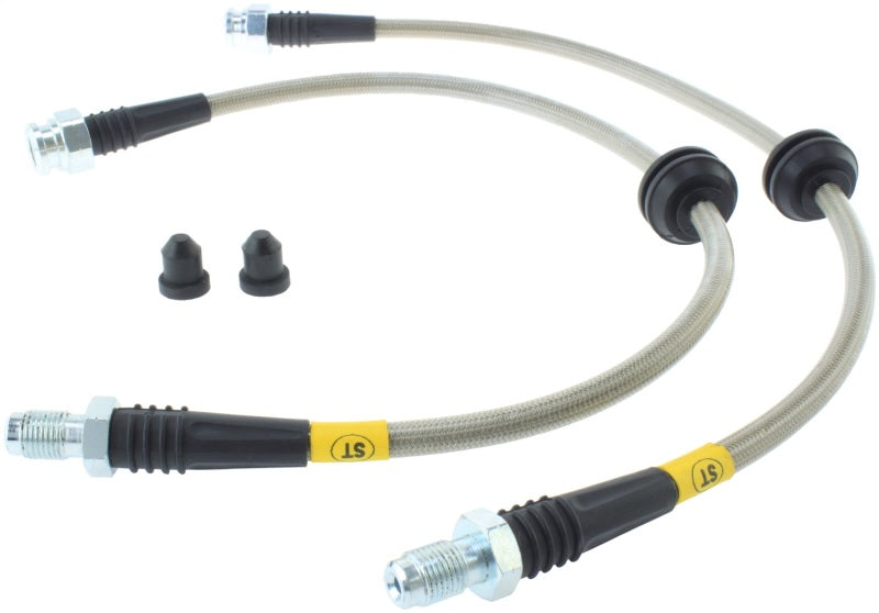 StopTech 13-18 Ford Focus ST Stainless Steel Rear Brake Lines