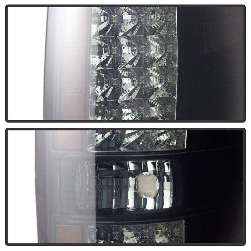 Spyder Ford F150 09-14 LED Tail Lights Black Smoke ALT-YD-FF15009-LED-BSM - 5078148