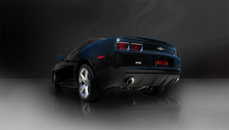 Corsa 10-14 Chevrolet Camaro Coupe SS 6.2L V8 Auto Polished Sport Cat-Back + XO Exhaust - 14952