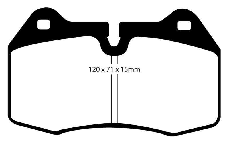 EBC 03-04 Infiniti G35 3.5 (Manual) (Brembo) Bluestuff Front Brake Pads - DP51644NDX