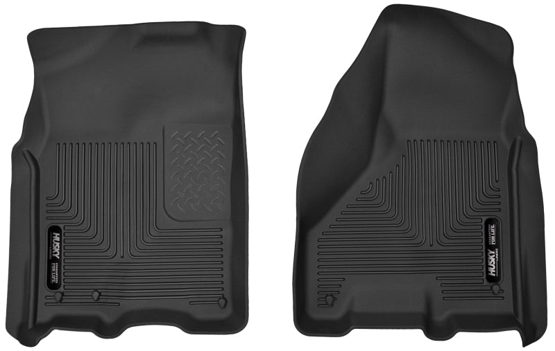 Husky Liners 12-13 Dodge Ram 1500/ 12 2500 &amp; 3500 X-Act Contour Black Front Floor Liners - 53511