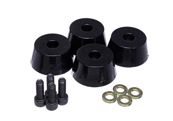 Energy Suspension 96-02 Toyota 4Runner Front Hyper Flex Bump Stop Set - Black - 8.9103G for 2010-2023 Lexus GX - front view