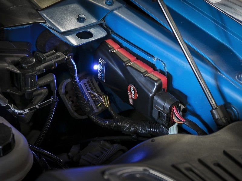 aFe 21-22 Ford Bronco &amp; 19-22 Ranger Scorcher Blue Bluetooth Power Module - 77-83046