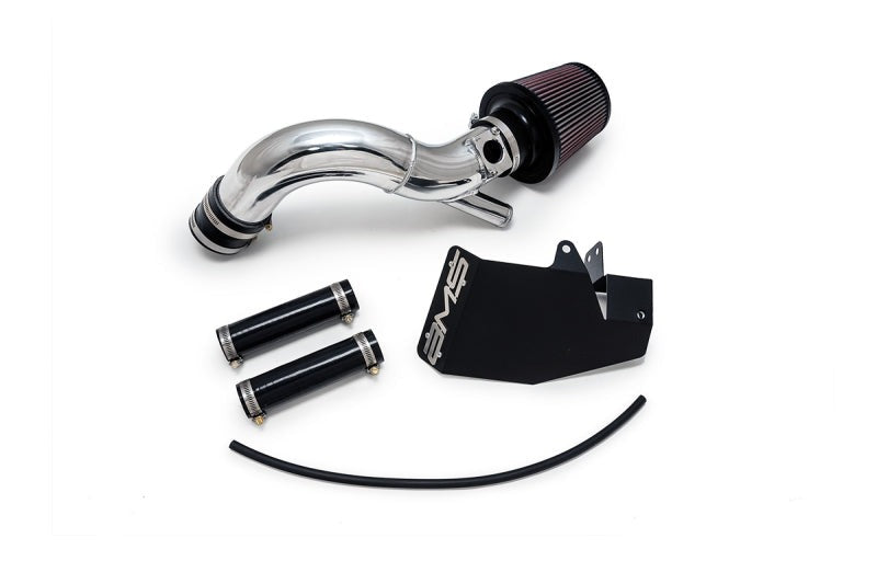 AMS Performance 08-15 Mitsubishi EVO X Replacement Intake Pipe w/MAF Housing &amp; Bungs - Black