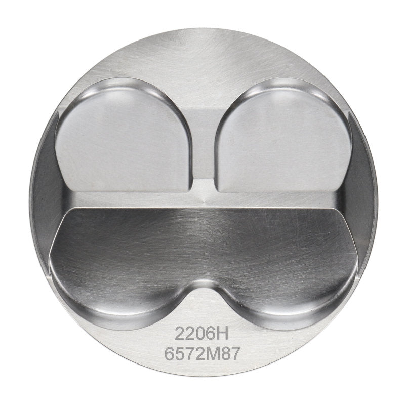 Wiseco Honda 4v DOME +6.5cc STRUTTED 87MM Piston Shelf Stock Kit - K572M87